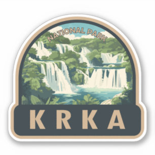 Krka National Park Croatia Travel Art