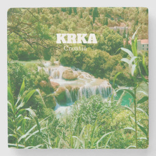 Krka National Park Stone Coaster