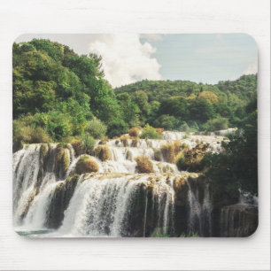 Krka National Park - waterfall Skradinski buk Mouse Mat