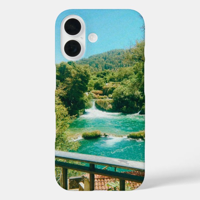 Krka Waterfalls -Krka National Park - Croatia Case-Mate iPhone Case (Back)
