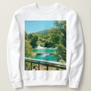 Krka Waterfalls -Krka National Park - Croatia Sweatshirt