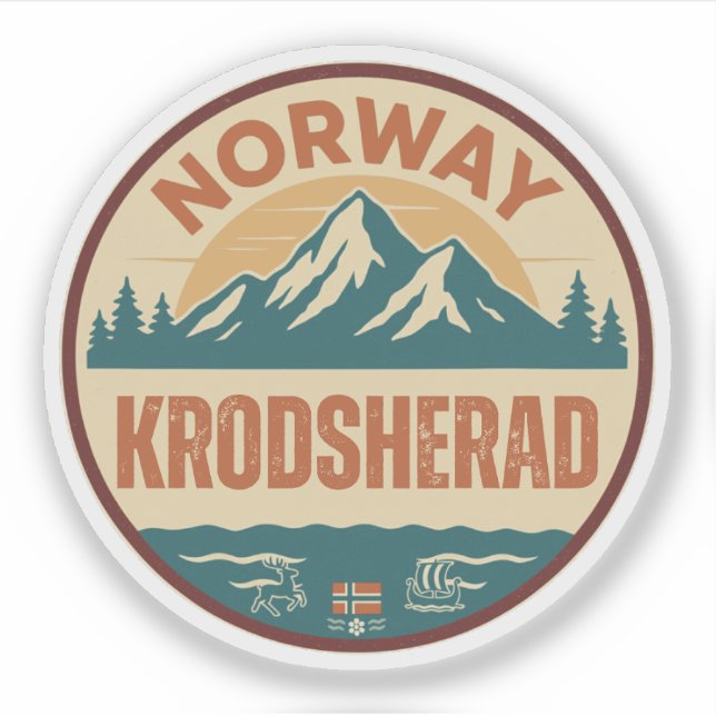 Krodsherad, Norge Norway (Front)