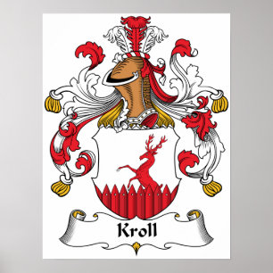 Kroll Family Crest Poster