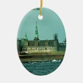 Kronborgs Castle Hamlets Castle In Denmark Ceramic Tree Decoration