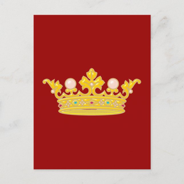 Krone crown postcard (Front)