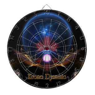 Krono Dynamic Fractal Art Dart Board