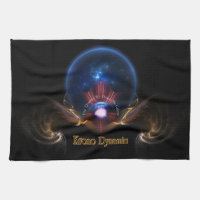 Krono Dynamic Fractal Art Kitchen Towel