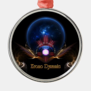 Krono Dynamic Fractal Art Premium Ornament