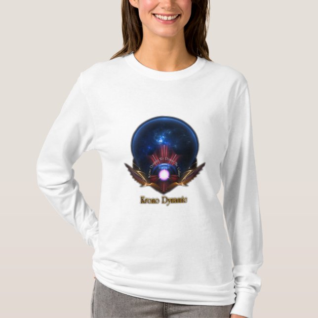 Krono Dynamic Fractal Art T-Shirt (Front)