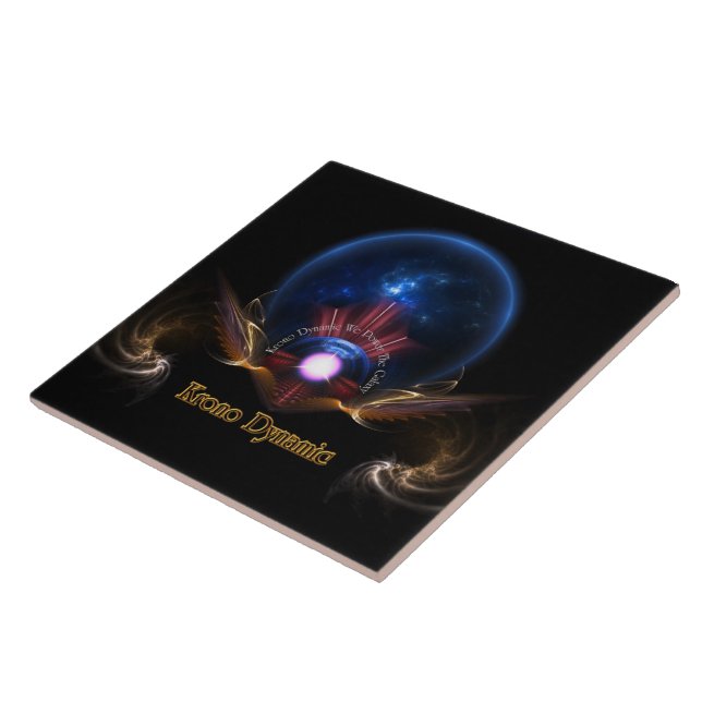 Krono Dynamic Fractal Art Tile (Side)