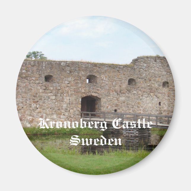 Kronoberg Castle Ruins - Sweden Magnet (Front)