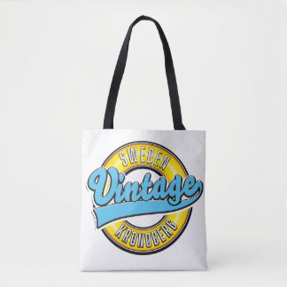 Kronoberg Sweden Vintage style logo  Tote Bag