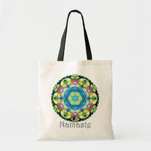 Kronos Namaste Kaleidoscope Tote Bag