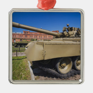 Kronverksky Island, Artillery Museum, tanks Metal Tree Decoration