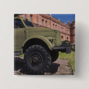 Kronverksky Island, Artillery Museum, truck 15 Cm Square Badge