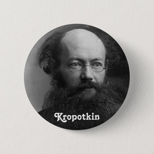 Kropotkin 6 Cm Round Badge (Front)