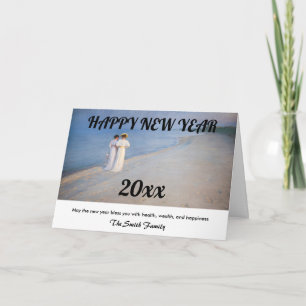 Kroyer - Happy New Year and Skagen Beach Holiday Card
