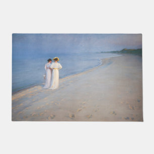 Kroyer - Summer Evening on Skagen Beach Doormat