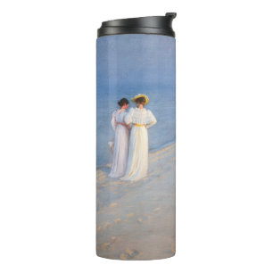 Kroyer - Summer Evening on Skagen Beach Thermal Tumbler