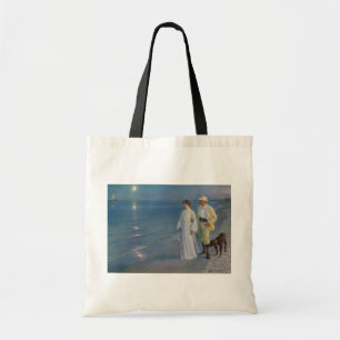 Kroyer - The Artist and his Wife on the Beach Tote Bag