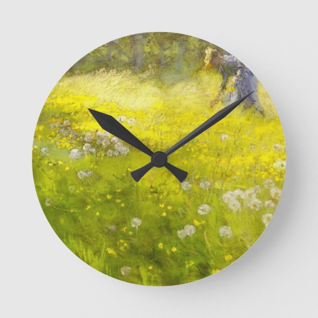 Kroyer's Garden at Skagen Round Clock (Front)