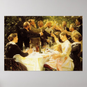 Kroyer's "Hip Hip Hoorah!" – Poster