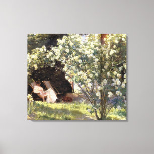 Kroyer's Les Roses Canvas Print