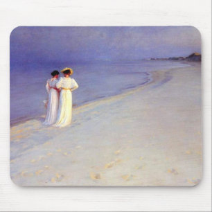 Kroyer's "Summer Afternoon on Skagen Beach" Mouse Mat
