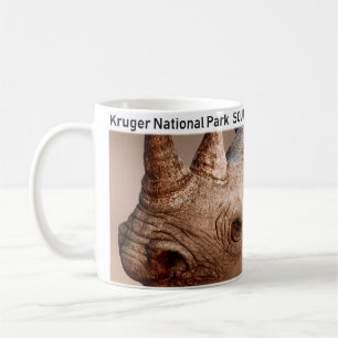Kruger National Park Rhino Coffee Mug