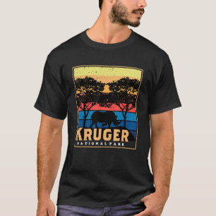 Kruger National Park Safari Rhino Africa Big Five T-Shirt