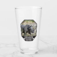 Kruger National Park South Africa Rhino Watercolor