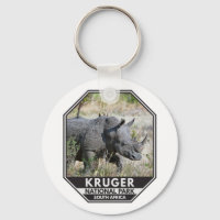 Kruger National Park South Africa Rhino Watercolor