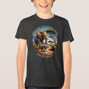 Kruger National Park South Africa Tri-Blend Shirt