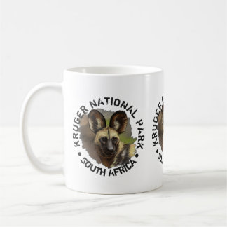 Kruger National Park Wild Dog Coffee Mug