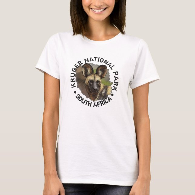 Kruger National Park Wild Dog T-Shirt (Front)
