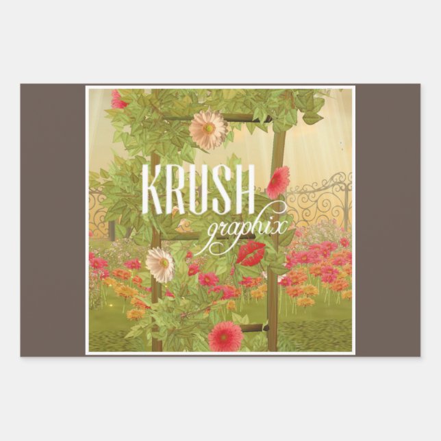 Krush Graphix by Ahsek Novel Gift Wrap 2 (Front)