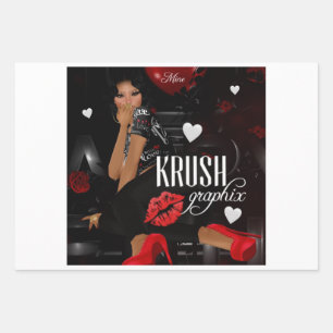 Krush Graphix by Ahsek Novel Gift Wrap 3