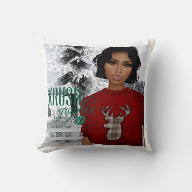 Krush Graphix by Ahsek Novel Pillow 3 (Front)