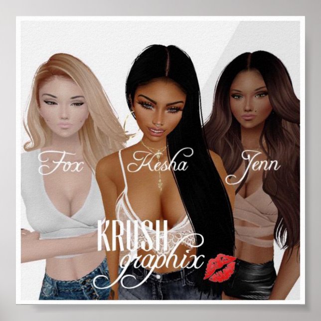 Krush Graphix by Ahsek Novel Poster 1 (Front)