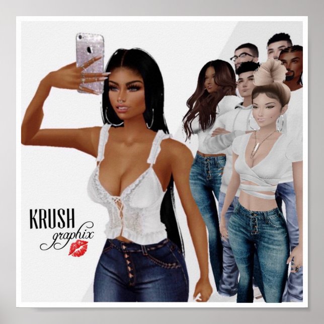 Krush Graphix by Ahsek Novel Poster 16 (Front)
