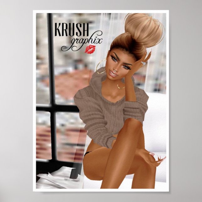 Krush Graphix by Ahsek Novel Poster 22 (Front)