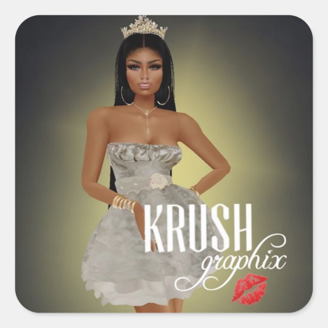 Krush Graphix by Ahsek Novel Stickers 10 (Front)