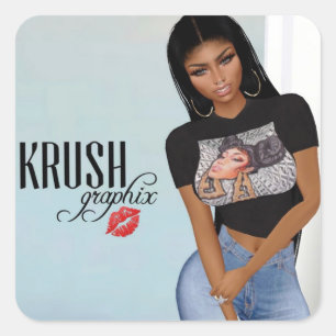 Krush Graphix by Ahsek Novel Stickers 32