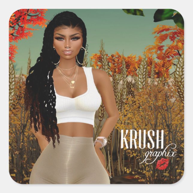 Krush Graphix by Ahsek Novel Stickers 42 (Front)