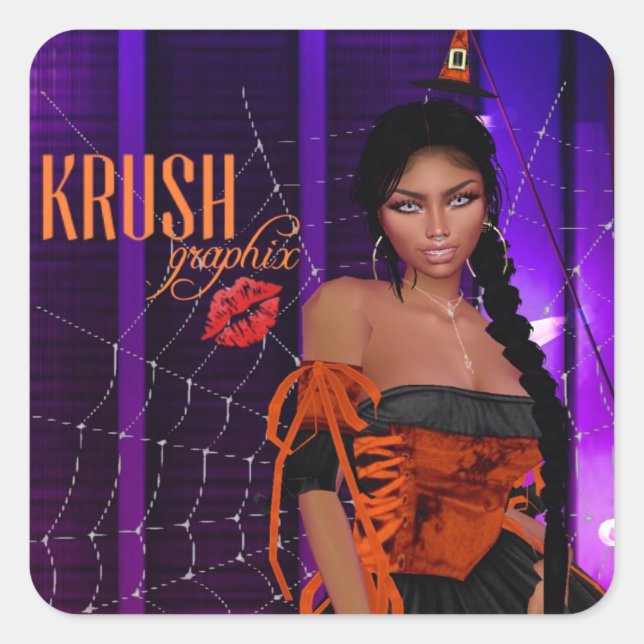 Krush Graphix by Ahsek Novel Stickers 44 (Front)