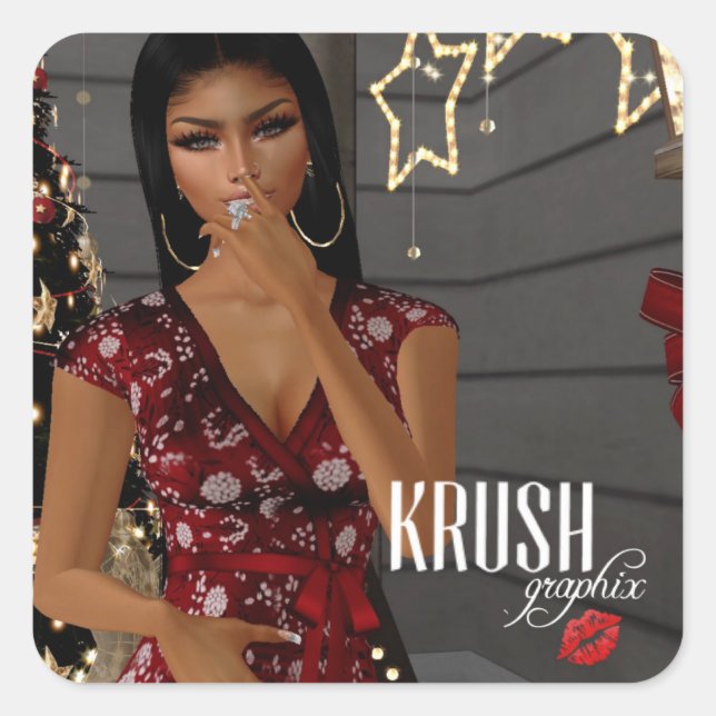 Krush Graphix by Ahsek Novel Stickers 53 (Front)