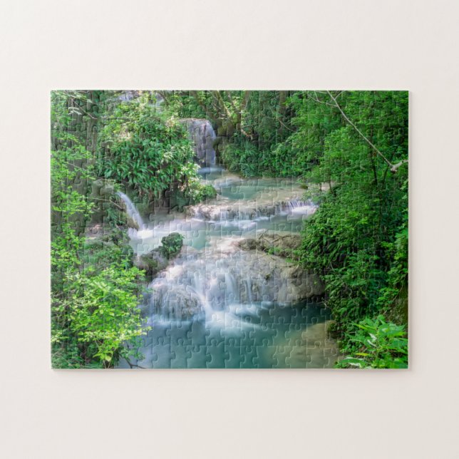 Krushuna Waterfalls Krushunski Vodopadi Bulgaria Jigsaw Puzzle (Horizontal)