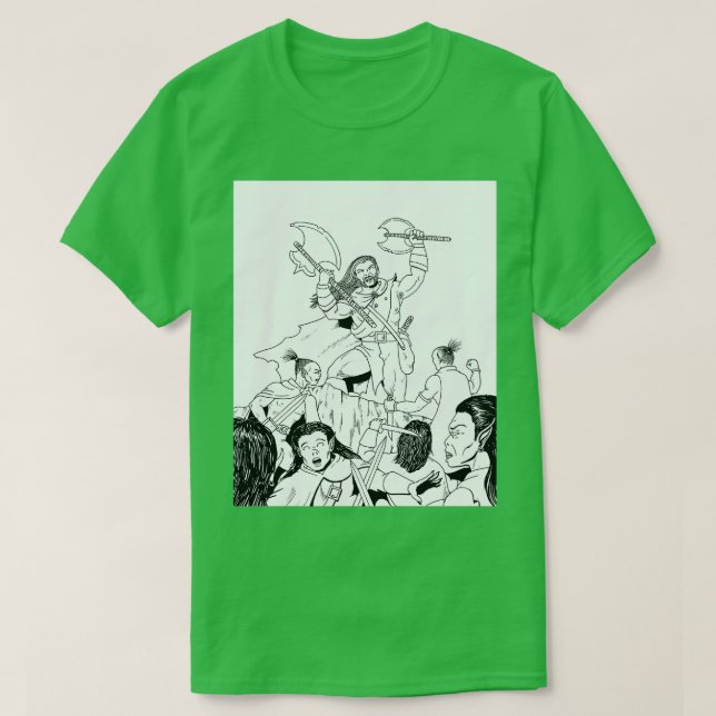 Krusk the Mighty T-Shirt (Design Front)