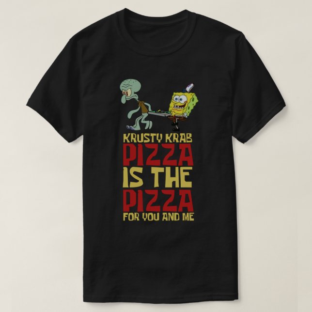 Krusty Krab Pizza Essential T-Shirt (Design Front)