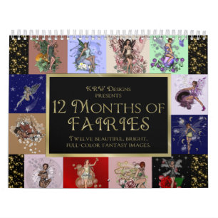 KRW 12 Months of Fairies Calendar 2011
